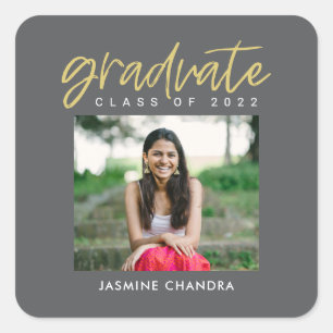 Notably Cool Editable Colour Graduation Stickers