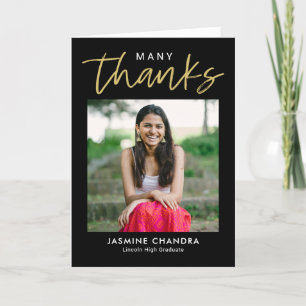 Notably Cool Editable Colour Graduation Thank You