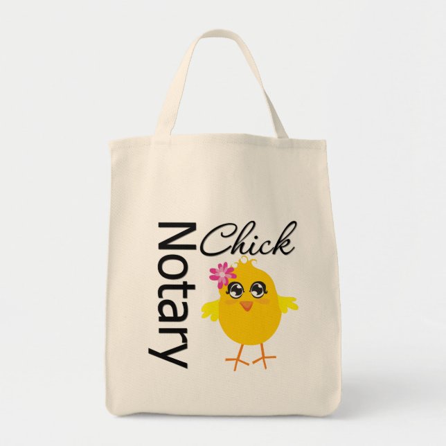 Notary Chick Tote Bag (Front)