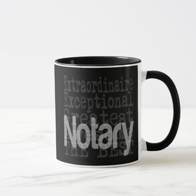 Notary Extraordinaire Mug (Right)