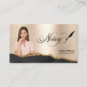 Notary Loan Signing Agent Modern Insert Photo