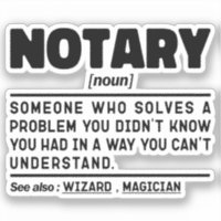 Notary Noun Definition Document Witness Employee