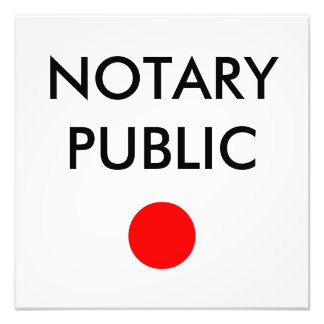 Notary Poster