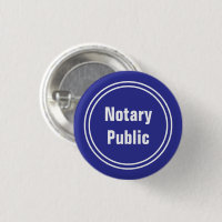 Notary Public Blue and White Text Template