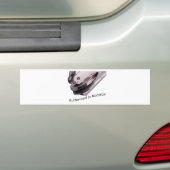 Notary Public Bumper Sticker (On Car)