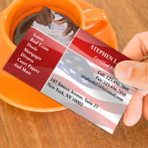 Notary Public Business Card