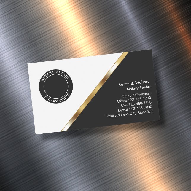 Notary Public Business Card Magnets (Creator Uploaded)