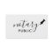 Notary Public Elegant Script Plain