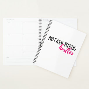 Notary Public Hustler Planner