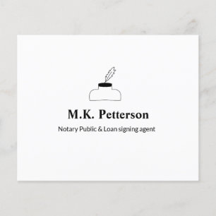 notary public loan signing agent add name address flyer