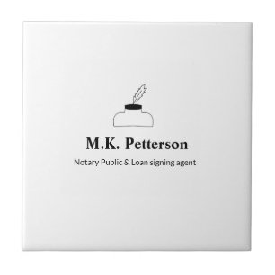 notary public loan signing agent add name address tile