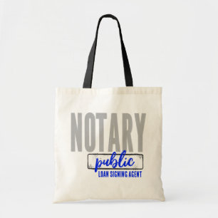 Notary Public Loan Signing Agent Customisable Tote Bag