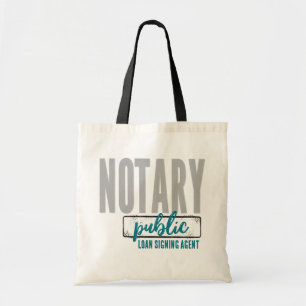 Notary Public Loan Signing Agent Customised Tote Bag