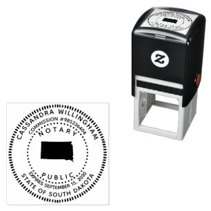 Notary Public South Dakota Self-inking Stamp