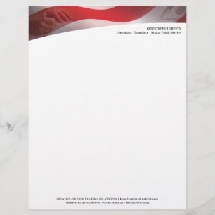 Notary Public USA Letterhead