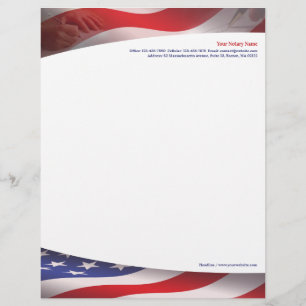 Notary Public USA Letterhead