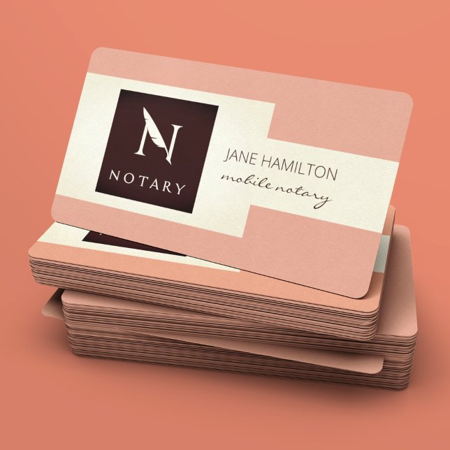 Notary Signing Agent Business Card (Creator Uploaded)