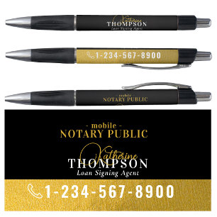 Notary Signing Agent Gold Black Phone Number