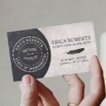 Notary Stamp Loan Signing Agent Professional Business Card<br><div class="desc">Notary Stamp Loan Signing Agent Elegant Business Cards.</div>