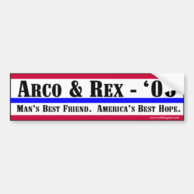 "NotB" Arco/Rex Bumper Sticker (Front)