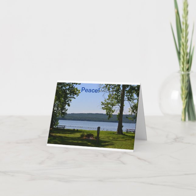 Note card Alabama Lake (Front)