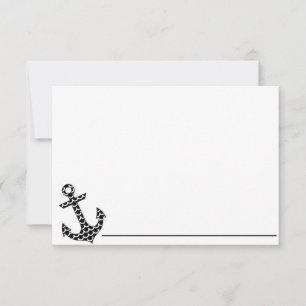 Note Card-Anchor Card