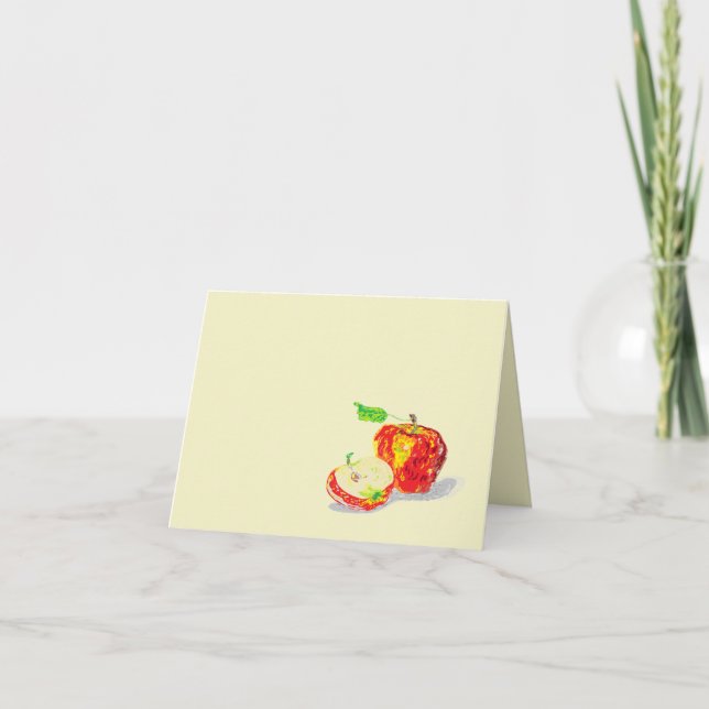 Note Card : Apples  (Front)