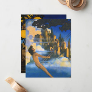 Note Card by Maxfield Parrish