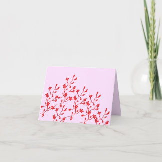 Note Card : Chinese Flowers
