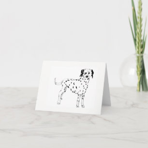 Note Card Dalmatian
