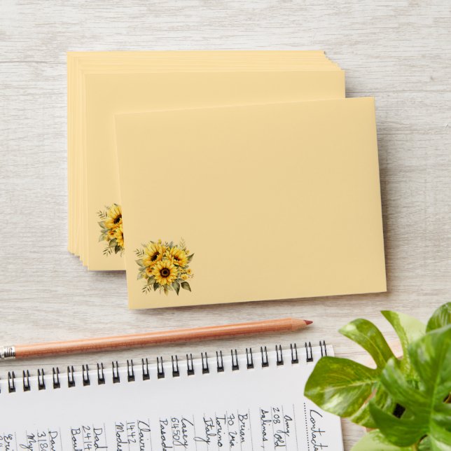 Note Card Envelope (Stacked)