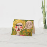 Note card – how much better would life be if all l