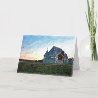 NOTE CARD: Lake Harriet, "Bandshell at Dusk"_ Card