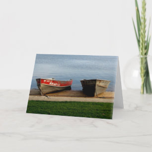 NOTE CARD: Lake Harriet, "Boats", Mpls., MN_ Card
