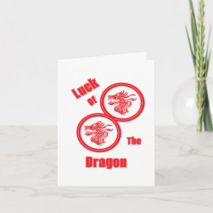 Note Card :  Luck Of The Dragon
