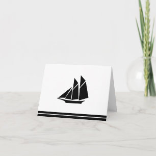 Note Card Sailboat