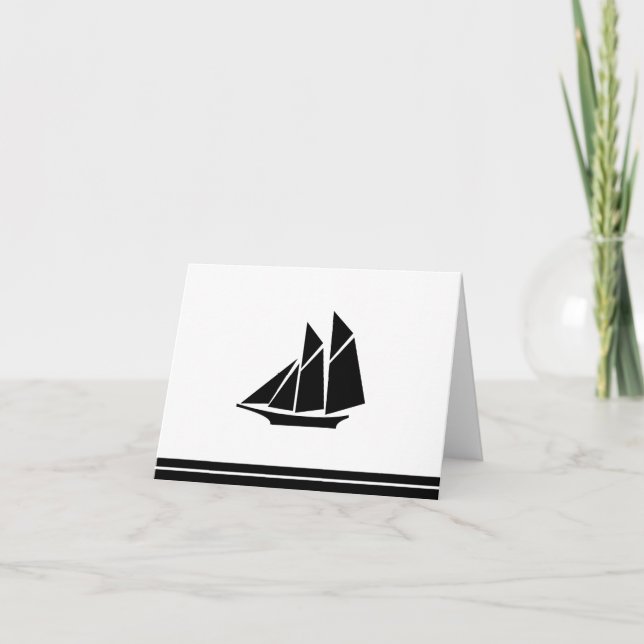 Note Card Sailboat (Front)