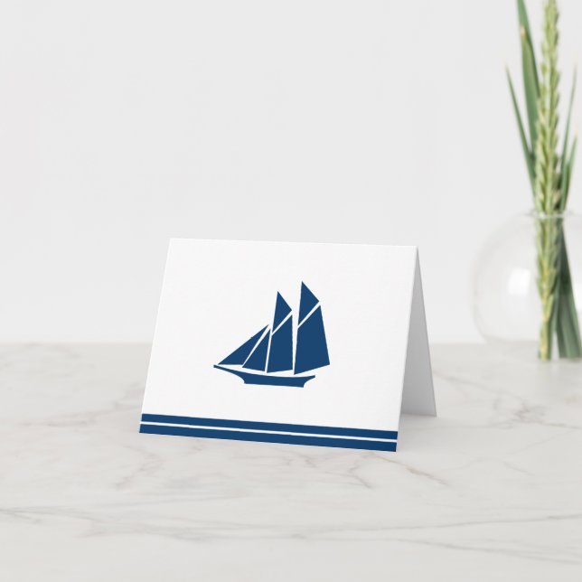 Note Card Sailboat (Front)