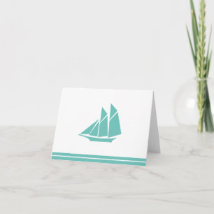 Note Card Sailboat
