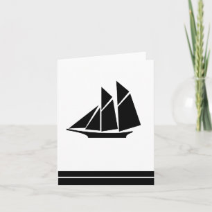 Note Card Sailboat
