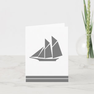 Note Card Sailboat