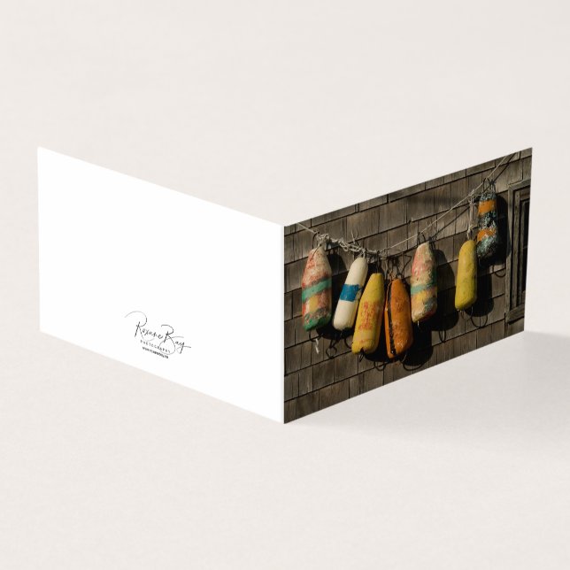 Note Card set Lobster Floats at Peggys Cove (Outside)