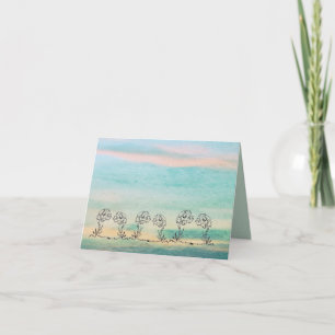 Note Card Spring Feelings .
