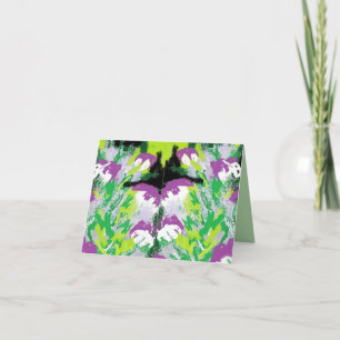 Note Card : The national flower of Greece 