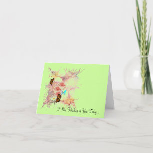 Note Card "Thinking of You"