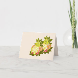 Note Card :  Tropical fruits