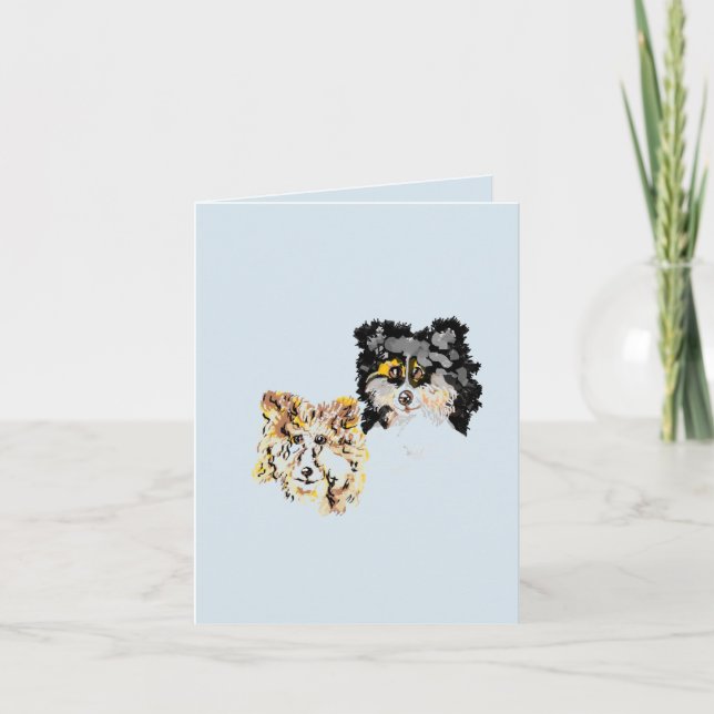 Note Cards Collie's (Front)