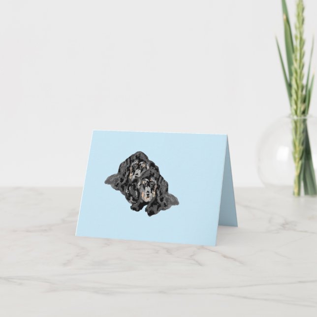 Note Cards : Dachshund (Front)