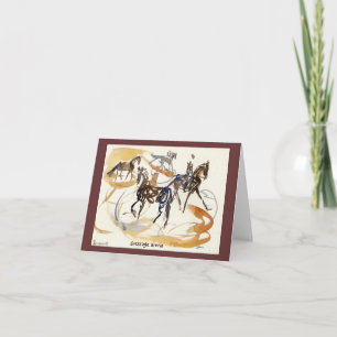 Note cards, "Dressage Arena" watercolor Card