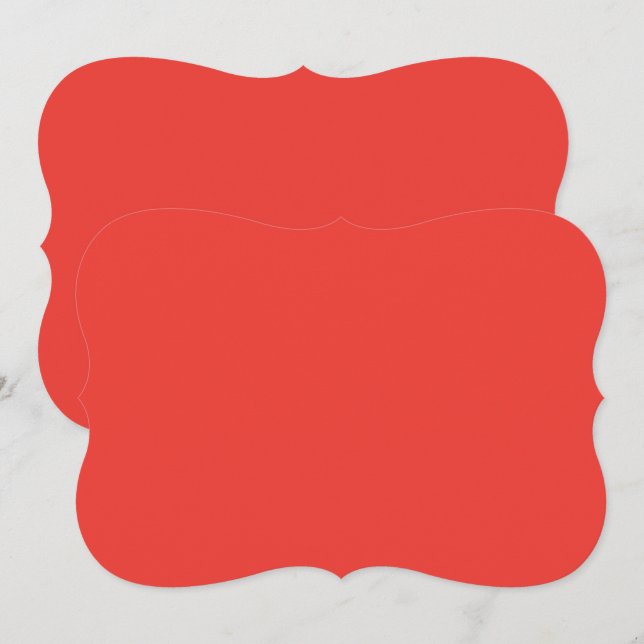 Note Cards | Flat | 5x7 | Custom | Elegant (Front/Back)